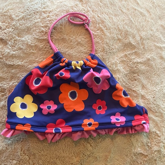 Lands End girls swimsuit 2 piece size 12 - Picture 4 of 5